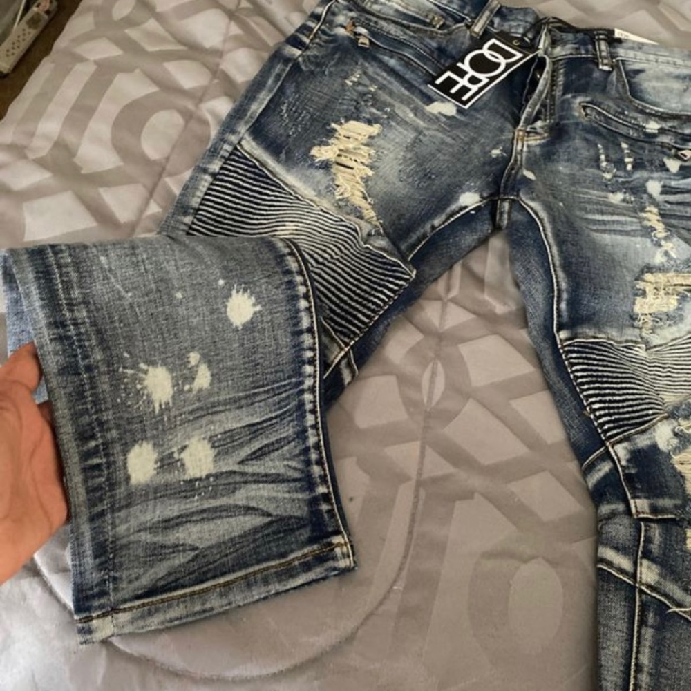 DOPE Blue distress jeans
